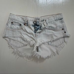 One teaspoon Jean shorts